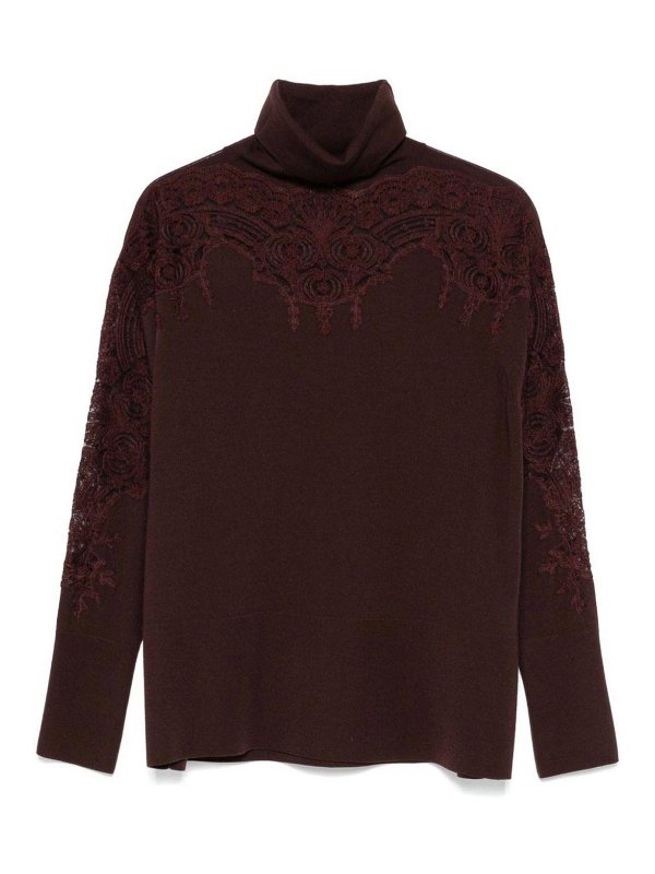 ERMANNO SCERVINO: Turtlenecks & Polo necks - High neck pullover