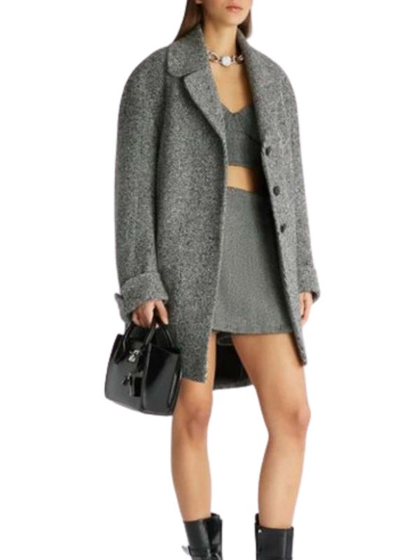 ERMANNO SCERVINO: ニーレングスコート online - 膝丈コート - 黒