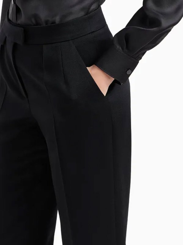 The Best Shops GIORGIO ARMANI: ブラウス - 黒