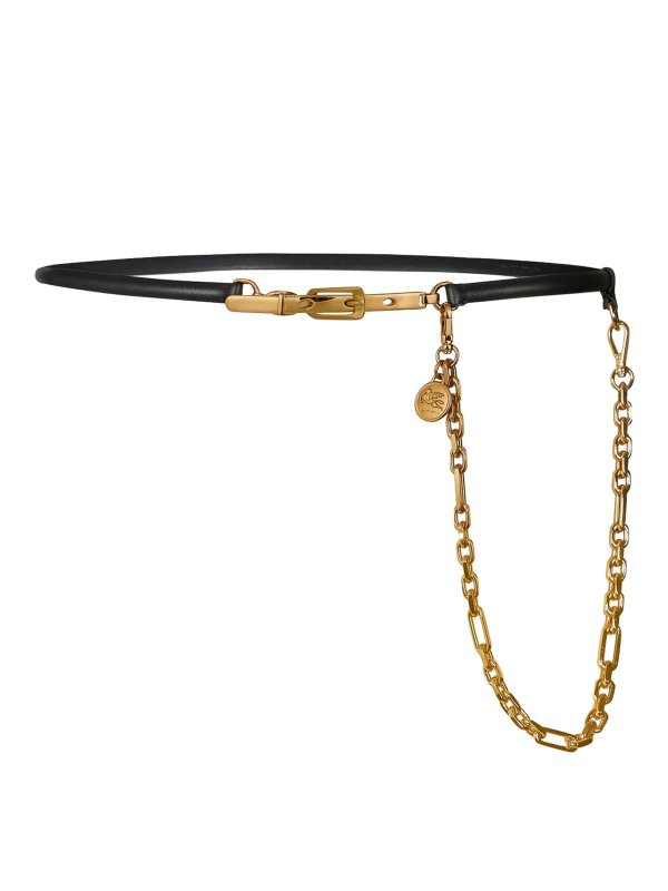 ETRO: Gürtel - Gürtel - Schwarz