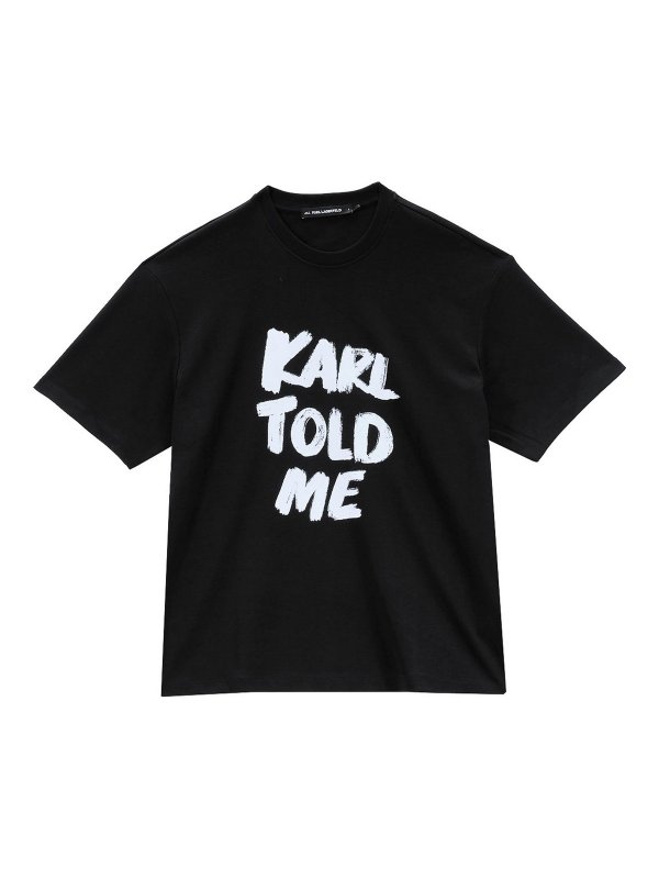 KARL LAGERFELD: t-shirt - T-shirt