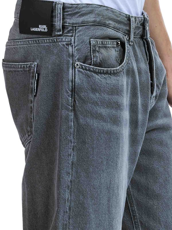 KARL LAGERFELD buy online ストレートジーンズ - グレー