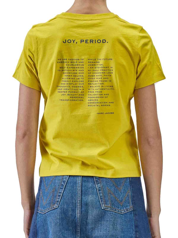 MARC JACOBS buy online Tシャツ - イエロー