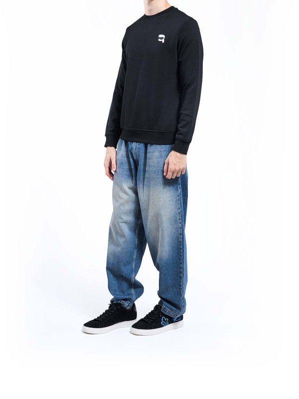 The Best Shops KARL LAGERFELD: スウェット＆セーター - スウェットシャツ/セーター - 黒