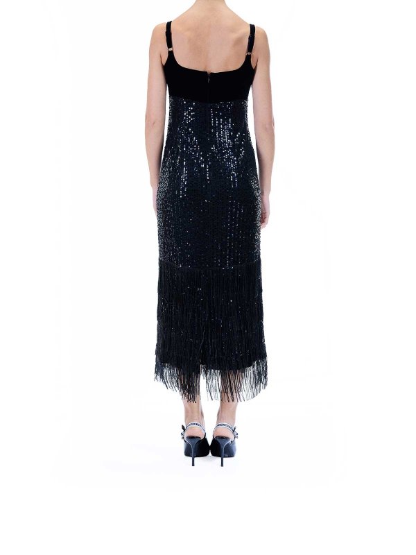 膝丈ドレス - 黒 Replica 
online: KARL LAGERFELD