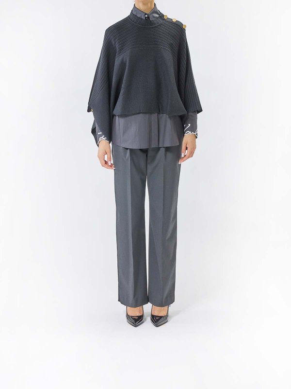 KARL LAGERFELD: ケープ＆ポンチョ online - ケープ/ポンチョ - 黒