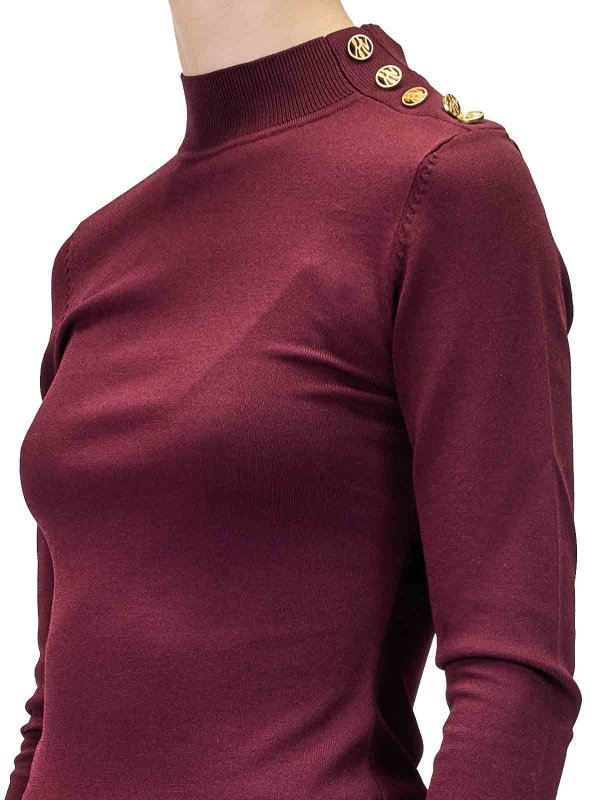 KARL LAGERFELD buy online タートルネック/ポロネック - ダークレッド
