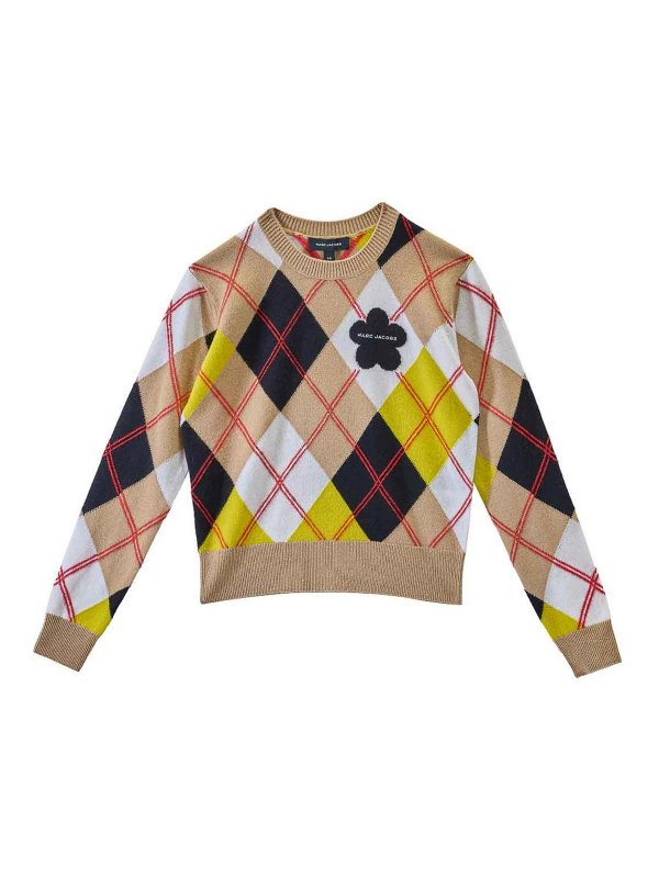 MARC JACOBS: Pull col rond - Pull Col Rond - Multicolore