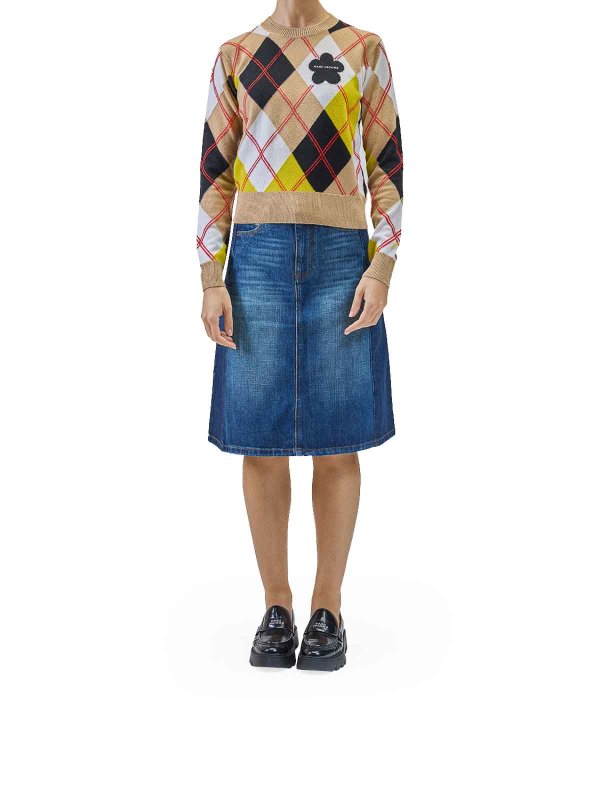 MARC JACOBS: Pull col rond online - Pull Col Rond - Multicolore