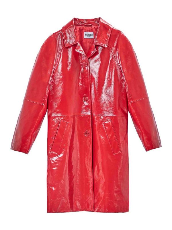 MOSCHINO: Blazer - Blazer - Rot