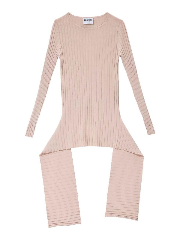 MOSCHINO: クルーネック - クルーネック - ピンク