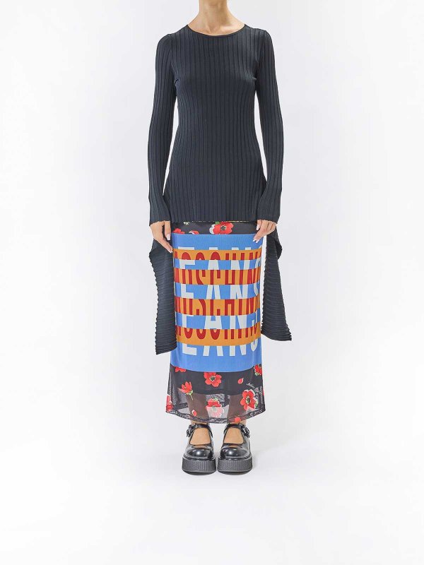 MOSCHINO: クルーネック online - クルーネック - 黒