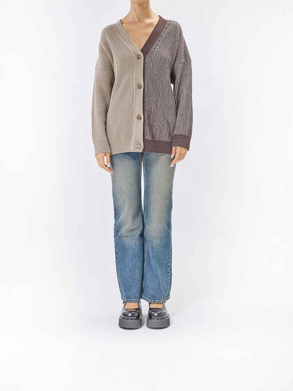 MOSCHINO: カーディガン online - カーディガン - ブラウン