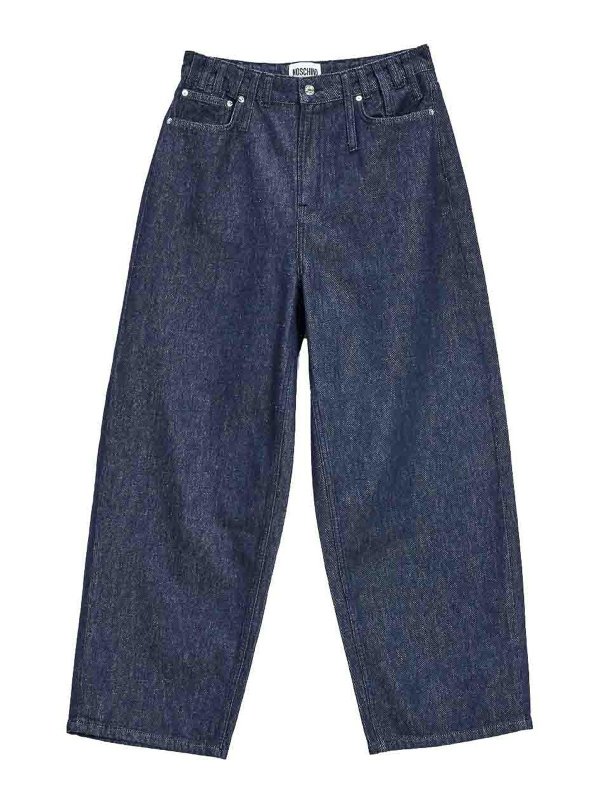 MOSCHINO: Jeans Rectos - Vaqueros Rectos - Azul