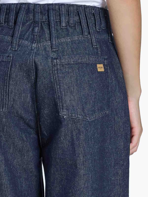 The Best Shops MOSCHINO: Vaqueros Rectos - Azul