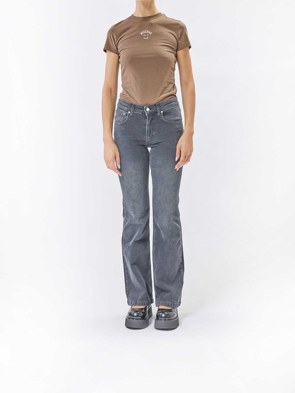 MOSCHINO: Jeans Rectos online - Vaqueros Rectos - Gris