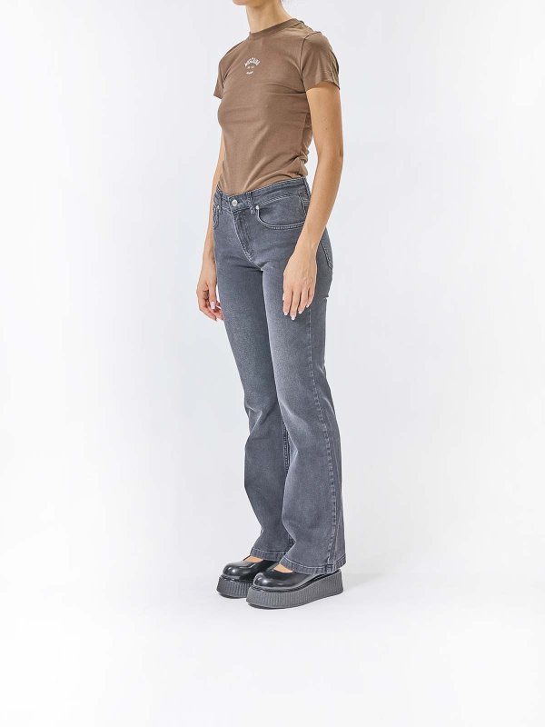 The Best Shops MOSCHINO: Jeans Rectos - Vaqueros Rectos - Gris