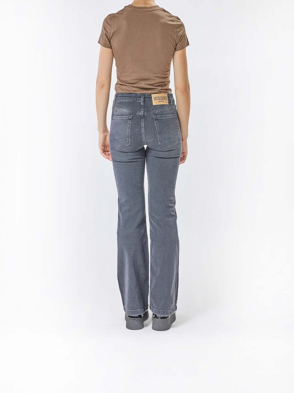 Vaqueros Rectos - Gris shop online: MOSCHINO