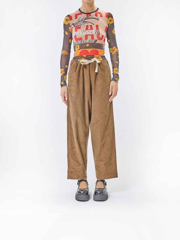 MOSCHINO: カジュアルトラウザー online - カジュアルパンツ - ライトブラウン