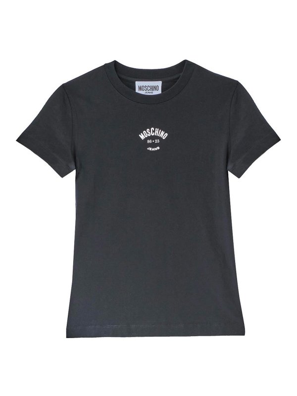 MOSCHINO: Camisetas - Camiseta - Negro