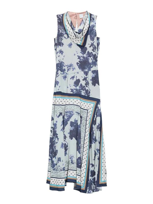 PAUL SMITH: ニーレングスドレス - 膝丈ドレス - ブルー