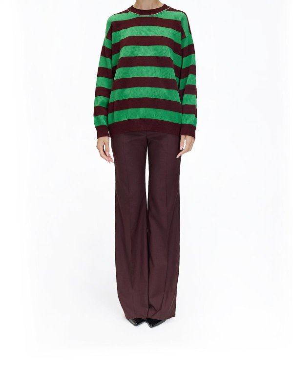 PAUL SMITH: Strickpullover mit Rundhalsausschnitt online - Rundhalspullover - Bunt