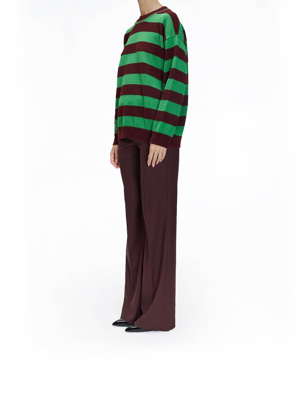 The Best Shops PAUL SMITH: Strickpullover mit Rundhalsausschnitt - Rundhalspullover - Bunt