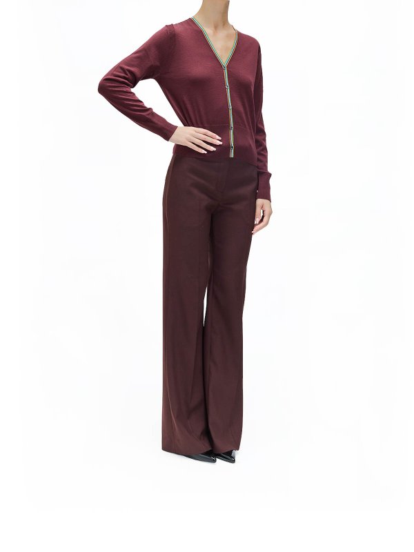 The Best Shops PAUL SMITH: カーディガン - カーディガン - ダークレッド