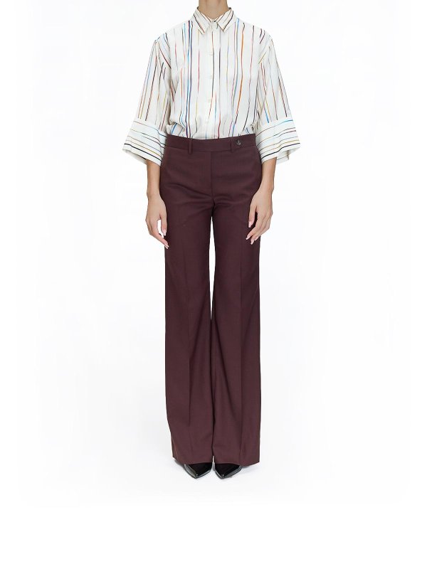 PAUL SMITH: カジュアルトラウザー online - カジュアルパンツ - ダークレッド