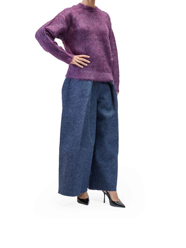 The Best Shops SUNNEI: クルーネック - クルーネック - 紫