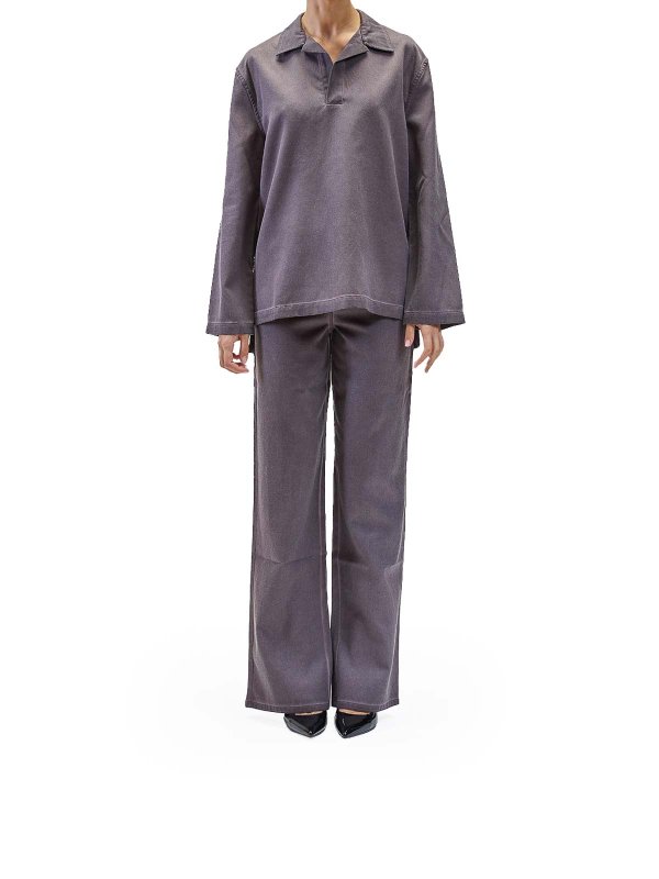 The Best Shops SUNNEI: カジュアルトラウザー - カジュアルパンツ - 紫