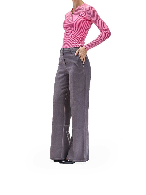 カジュアルパンツ - 紫 shop online: SUNNEI