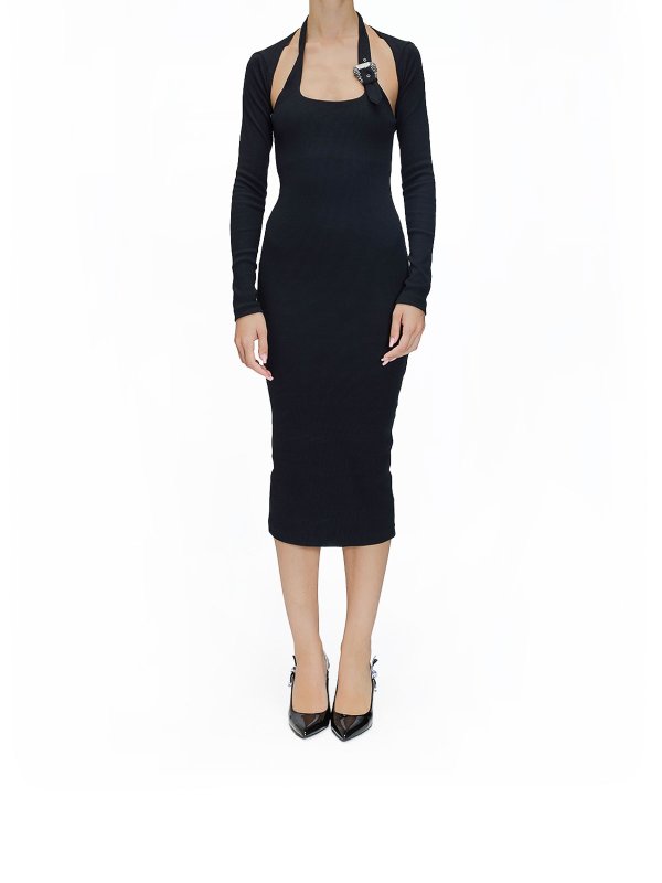 Versace Jeans Couture: イブニングドレス online - イブニングドレス - 黒