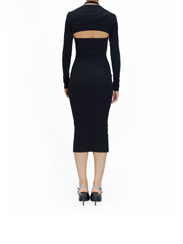 イブニングドレス - 黒 shop online: Versace Jeans Couture