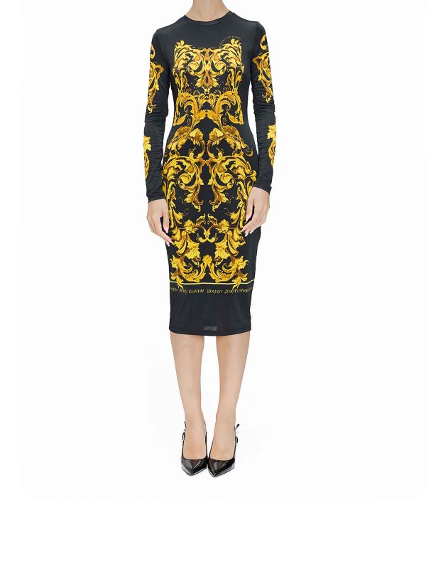 Versace Jeans Couture: イブニングドレス online - イブニングドレス - 黒