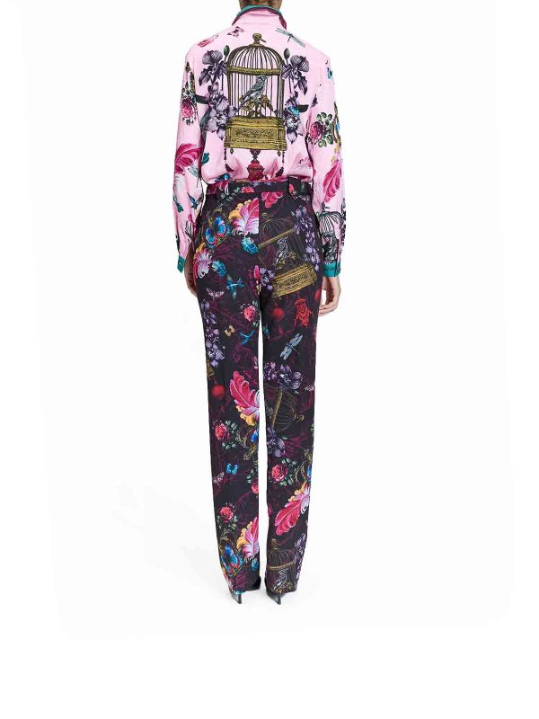 カジュアルパンツ - 黒 shop online: Versace Jeans Couture