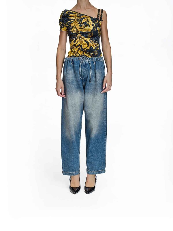 Versace Jeans Couture: トップス＆タンクトップ online - トップ/タンクトップ - 黒