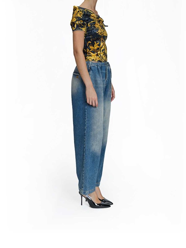The Best Shops Versace Jeans Couture: トップス＆タンクトップ - トップ/タンクトップ - 黒