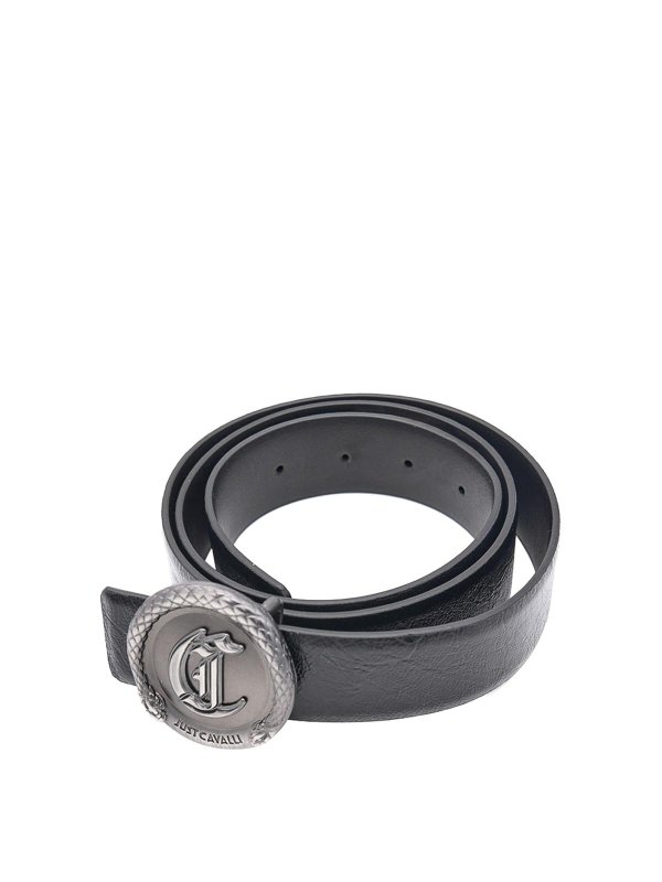 JUST CAVALLI: Cinturones - Cinturón - Negro