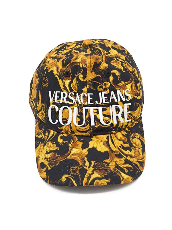 Versace Jeans Couture: 帽子＆キャッブ - 帽子 - 黒