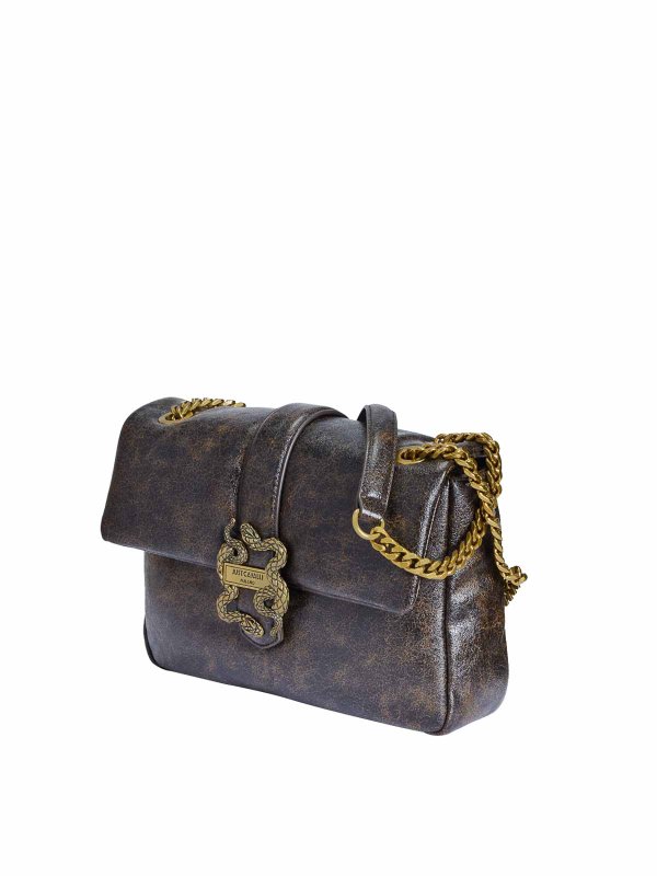 JUST CAVALLI: ショルダーバッグ online - ショルダーバッグ - ブラウン