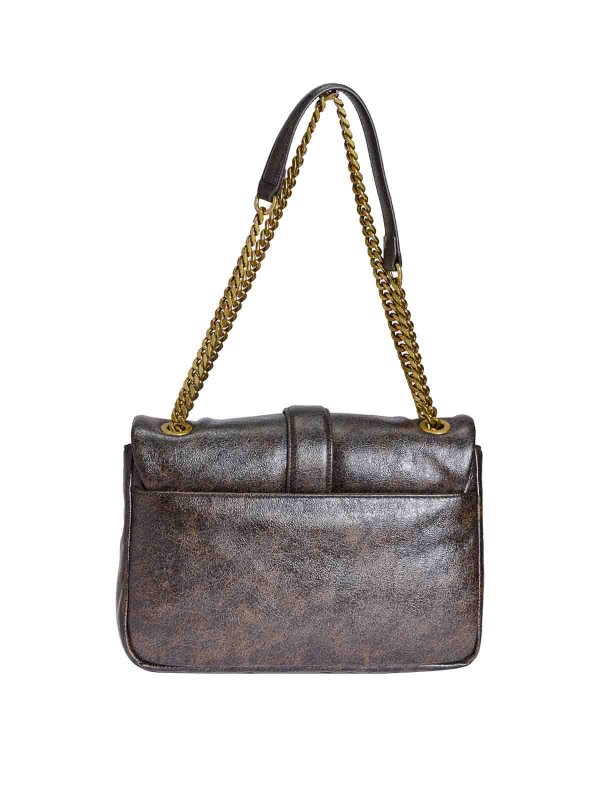 ショルダーバッグ - ブラウン shop online: JUST CAVALLI