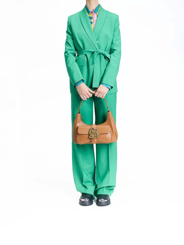 The Best Shops JUST CAVALLI: ショルダーバッグ - ショルダーバッグ - ブラウン