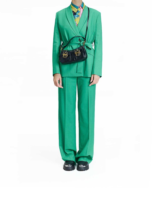 The Best Shops JUST CAVALLI: ショルダーバッグ - ショルダーバッグ - 黒