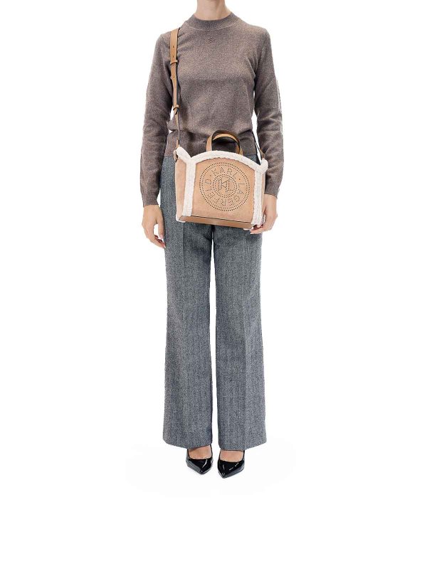 トートバッグ - キャメル Replica 
online: KARL LAGERFELD