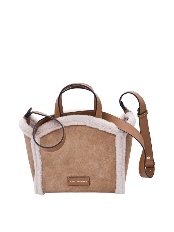 The Best Shops KARL LAGERFELD: トートバッグ - キャメル