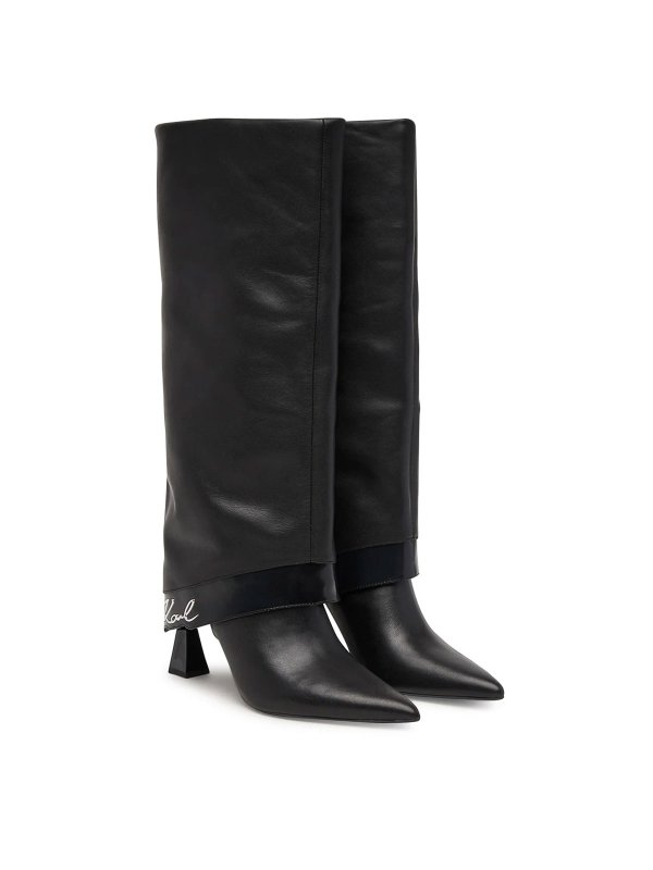 KARL LAGERFELD: ブーツ online - ブーツ - 黒