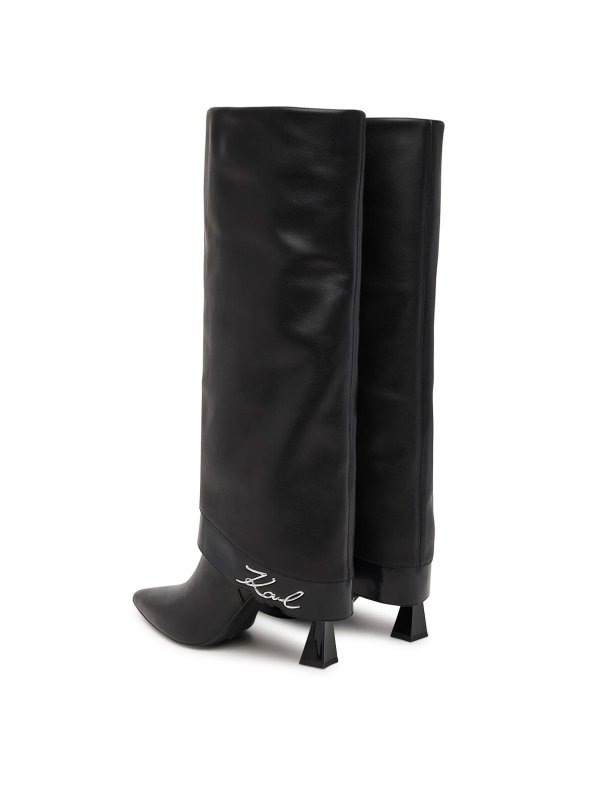 The Best Shops KARL LAGERFELD: ブーツ - ブーツ - 黒