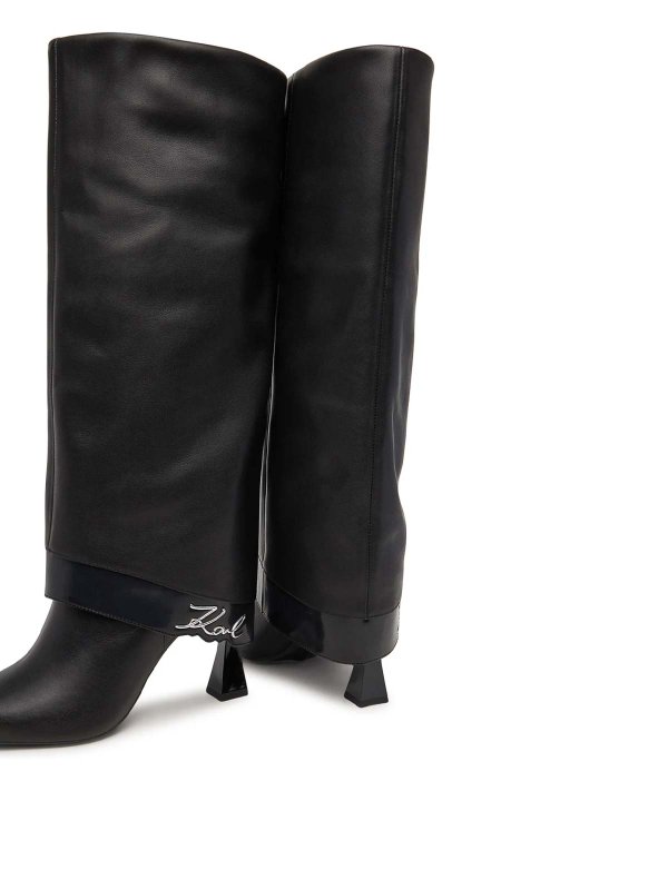 ブーツ - 黒 shop online: KARL LAGERFELD