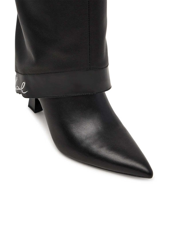 The Best Shops KARL LAGERFELD: ブーツ - 黒